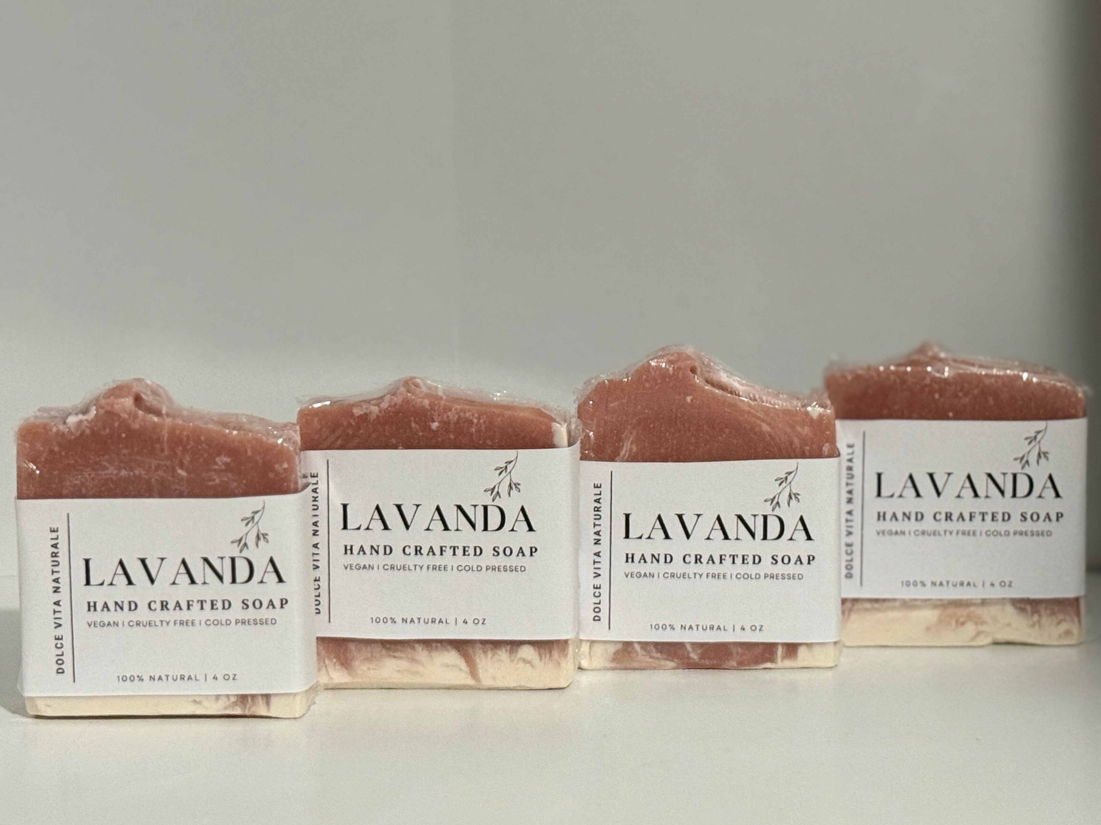 Jabón Artesanal de Lavanda